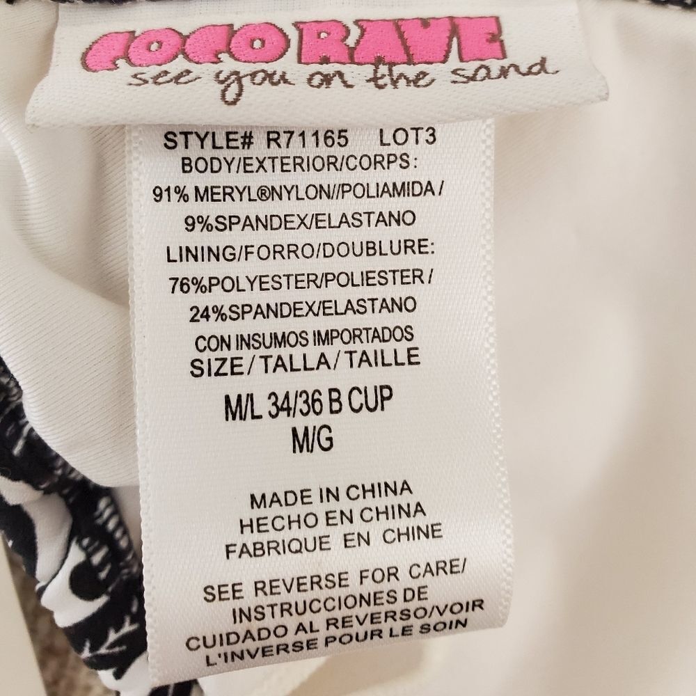 Coco Rave Triangle Bikini Top - Picture 7 of 8